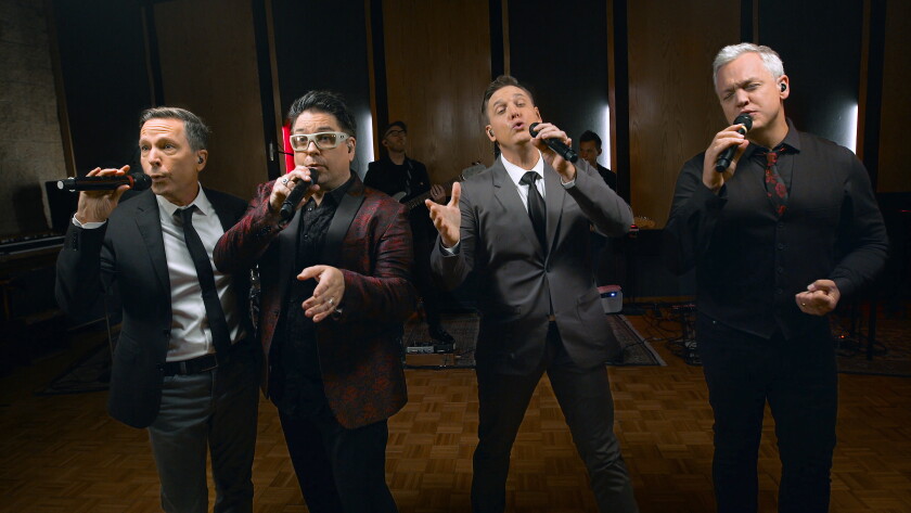 On Stage And Off Vocal Group The Blenders Follow Their Talents At Work on-stage-and-off-vocal-group-the-blenders-follow-their-talents-at-work